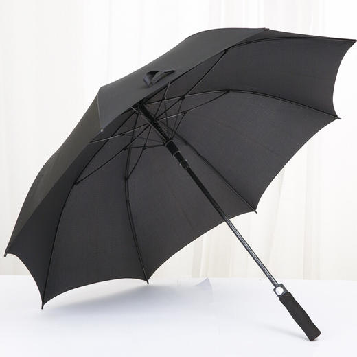 简约绅士高尔夫伞 加大号男女晴雨两用 纤维骨加固防风雨伞 商务迎宾专用大雨伞 商品图0