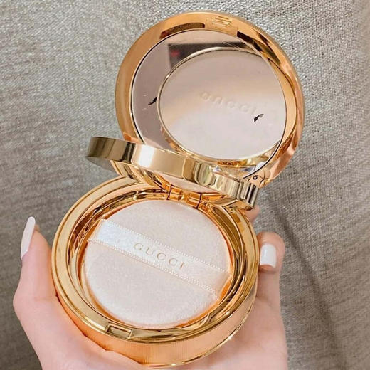 古驰（GUCCI）poudre de beauty蜜粉饼定妆控油哑光粉饼00#02#透明蜜粉无色 商品图4