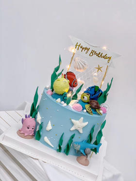 海底总动员生日蛋糕