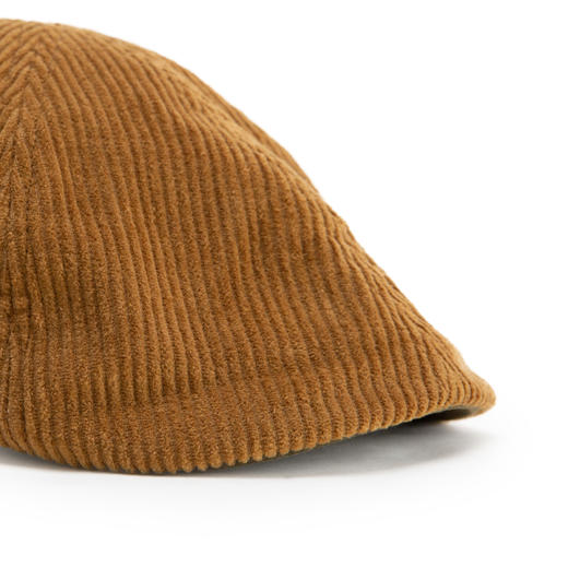 cicadahood heritage collection 英式复古粗条灯芯绒鸭舌帽卡其色