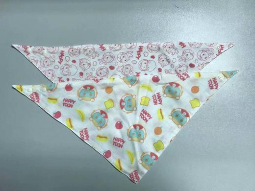 爱婴蜜语开心超人全棉三角巾(2条装)AF114#30*42 商品图1