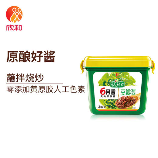 欣和葱伴侣6月香豆瓣酱800g 商品图1