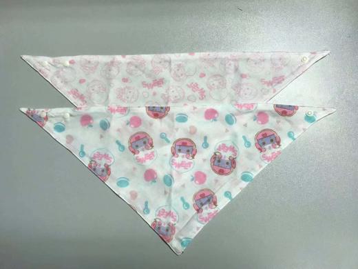 爱婴蜜语开心超人全棉三角巾(2条装)AF115#30*42 商品图1