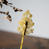 清 金镶玉花形发簪 商品缩略图4