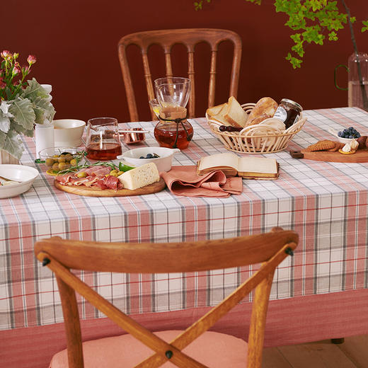方桌布苏格兰格纹方形桌布餐桌布艺 商品图3