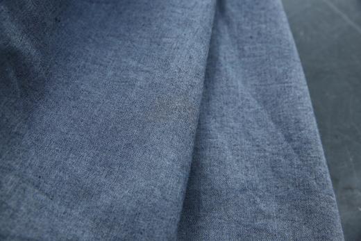 棉质平绒深蓝面料 商品图1