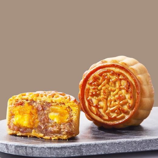 锋味月饼礼盒！帕尔马火腿蛋黄+陈皮豆沙蛋黄，多种口味，回韵绵长！传统手工制作，皮薄馅足，咸甜适口！ 商品图7