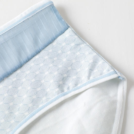 雅黛丽女士内裤性感网纱腰头纯棉底裆中腰平角裤4条装底裤DYK03055(盒装) 商品图3