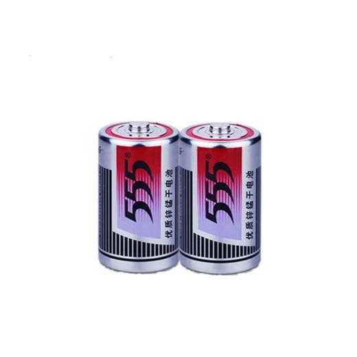 555大号电池优质铁壳锌锰干电池R20S1.5V2只排装20只/盒 商品图3