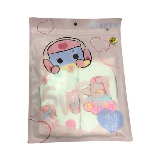 爱婴蜜语开心超人全棉围嘴L码(2条装)AF119#21*27 商品图0