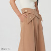 AtelierMissLu-【绝对气场】 腰部交叉设计高腰阔腿裤 商品缩略图2