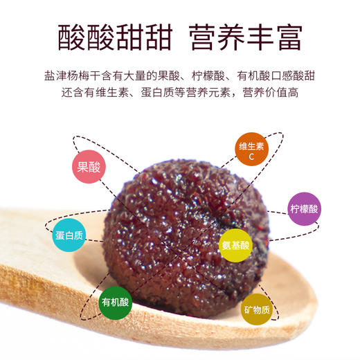 【掌柜好物】盐津杨梅干  现摘新鲜食材炼制，清甜微酸自然果香，每一颗都是精挑细选，一口一个大满足 商品图1