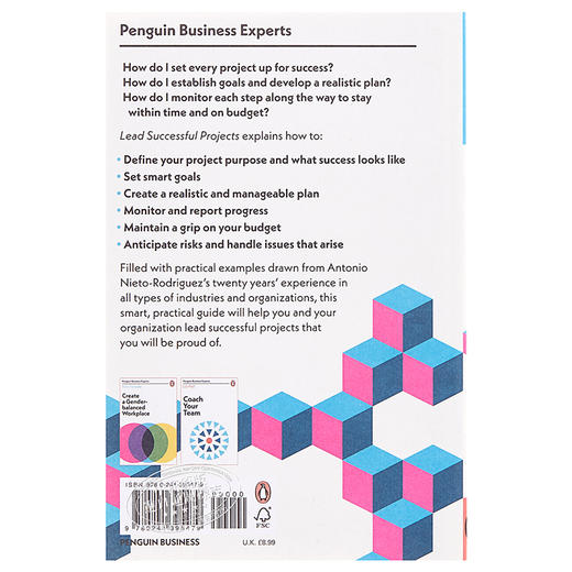 【中商原版】企鹅商业专家指南：领导成功项目 英文原版 Lead Successful Projects Antonio Nieto-Rodriguez 商品图1