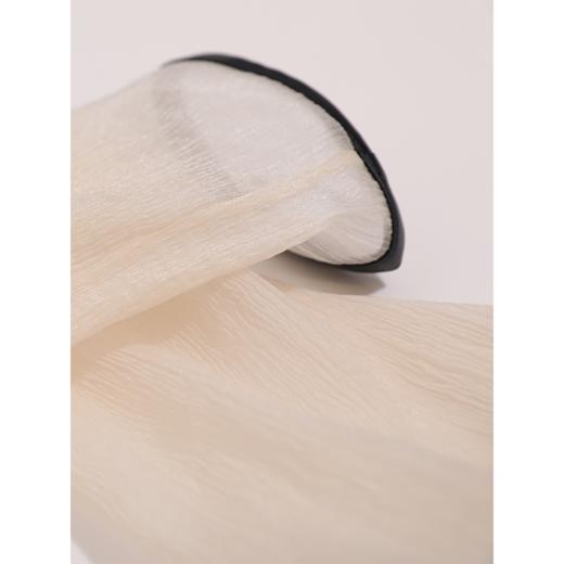 【有点皮气】黑白拼色镂空拼皮修身连衣裙 商品图4