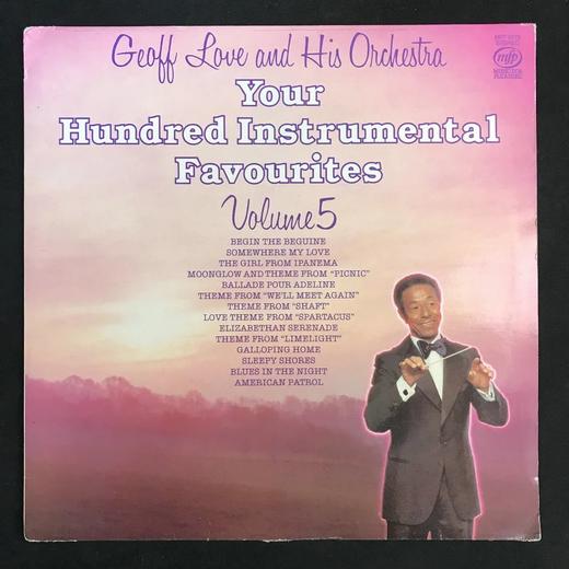 LP黑胶唱片 杰夫·洛夫及其管弦乐队《广受欢迎的百首乐曲 第五辑》 商品图0