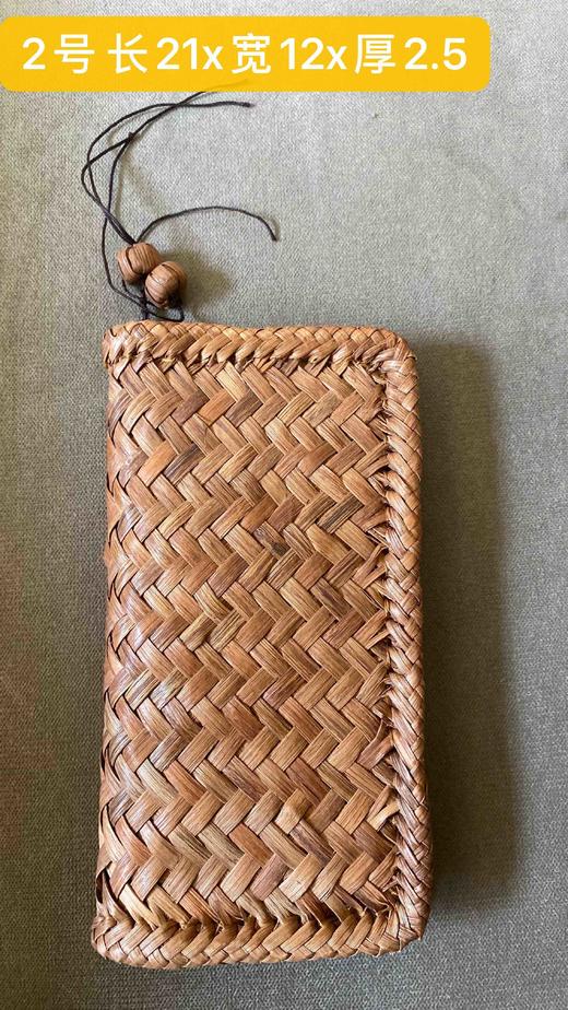有生命的钱包 野葡萄藤手编钱包 商品图2