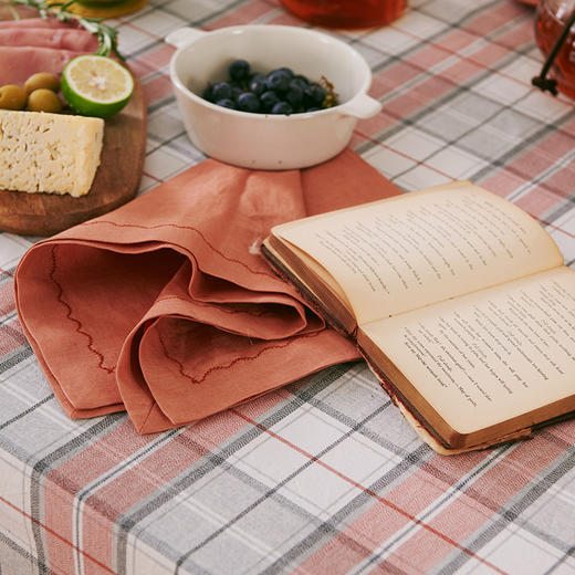 方桌布苏格兰格纹方形桌布餐桌布艺 商品图13