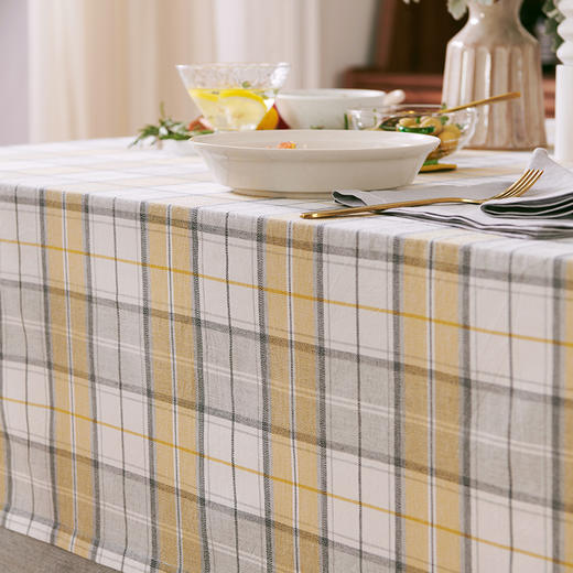 方桌布苏格兰格纹方形桌布餐桌布艺 商品图8