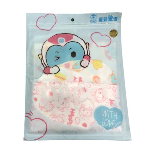 爱婴蜜语开心超人全棉三角巾(2条装)AF115#30*42 商品图0