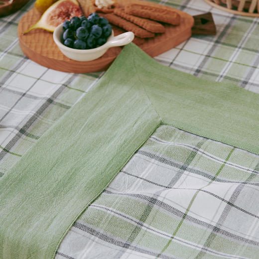 方桌布苏格兰格纹方形桌布餐桌布艺 商品图6