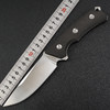 蟒蛇户外战术直刀野外求生军刀生存刀（碳纤手柄）限量版 商品缩略图0