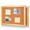 得力软木留言板水松板照片墙8765（120*90cm）8764（90*60cm） 商品缩略图3