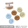 【彩色厨房洗碗清洁球】小麦秸秆纤维刷锅居家日用钢丝球 商品缩略图8