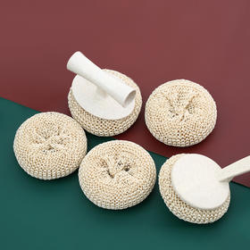 【多派纳米竹木纤维清洁钢丝球】厨房用品洗碗家用组合装刷锅不伤锅