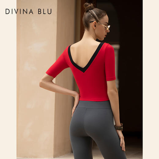DIVINA | 2020秋冬款巴黎裸感短袖03-018 商品图1