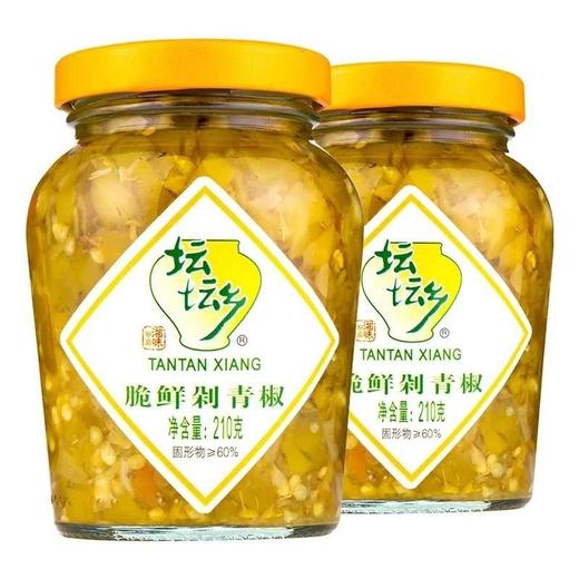 【批发】坛坛乡脆鲜剁青椒210克 商品图0