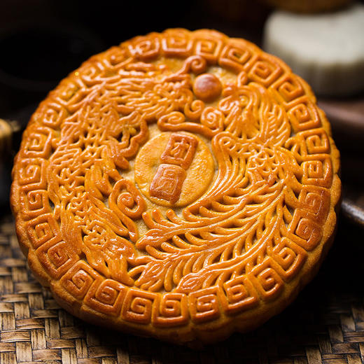 刻凡中秋国潮豪华三层提篮月饼礼盒团购 商品图1