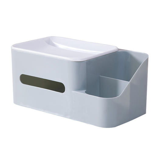 【创意客厅茶几纸巾盒】遥控器收纳整理盒塑料桌面盒 商品图6