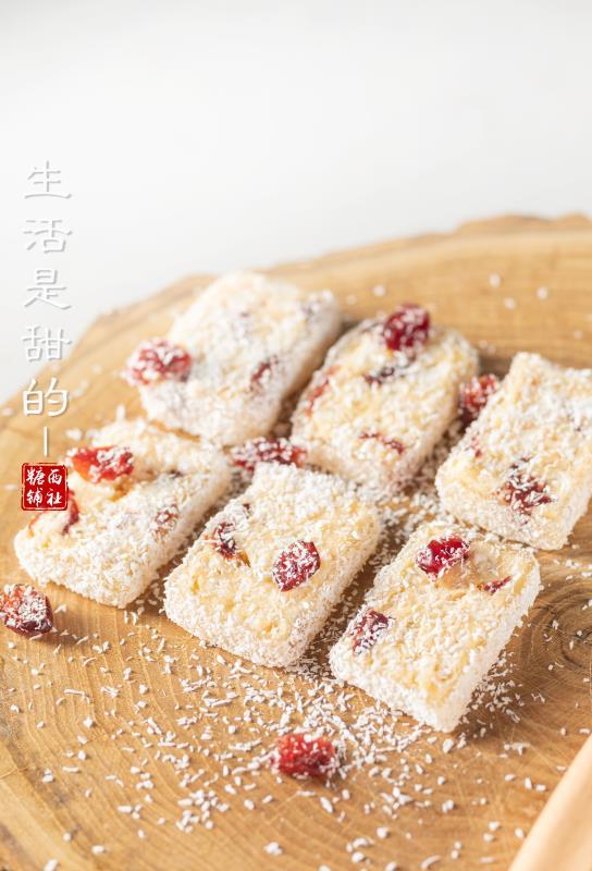 【精选 西社糖铺】潮汕普宁 雪花奶芙卷 传统手工 奶韵飘香 q弹细腻不