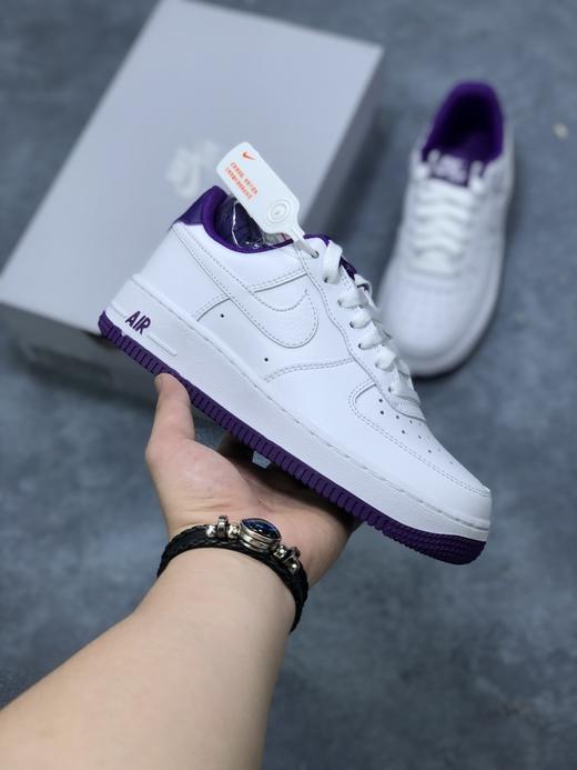 公司级Nike Air Force 1 Low “White Hydrogen purple” “白紫” 空军一号低帮百搭休闲运动板鞋 商品图2