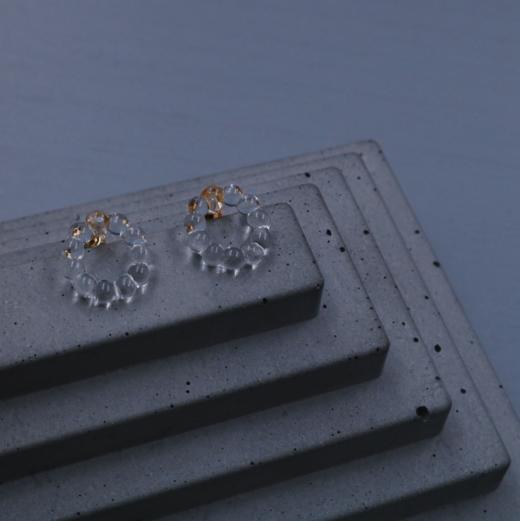 HARIO | 小环耳钉 商品图2