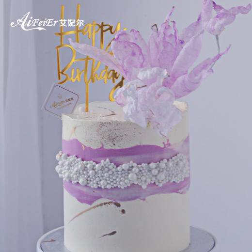 花仙子手工糖花定制女生女神送女友生日蛋糕深圳同城配送 商品图1