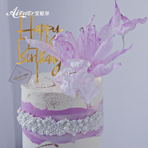 花仙子手工糖花定制女生女神送女友生日蛋糕深圳同城配送 商品图4