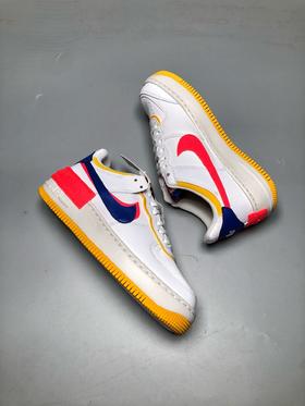 Nike Air Force 1 Shadow 空军一号轻量增高低帮百搭板鞋 "拼接马卡龙"全新少女系解构主义设计