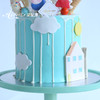 网红小猪佩奇儿童生日翻糖蛋糕女生女孩男孩 深圳同城配送 商品缩略图1