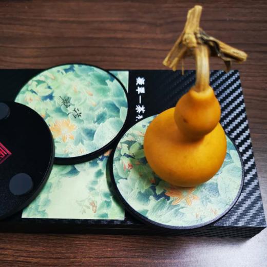 凝翠杯垫（定制案例） 商品图0