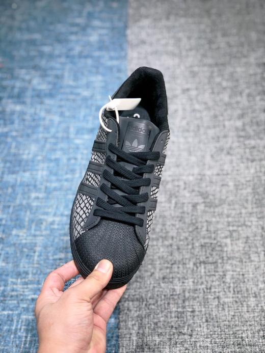 青蛇 这个配色是3M反光 手机闪光灯拍照即可 adidas Superstar 贝壳头系列诞生 50 周年 商品图2