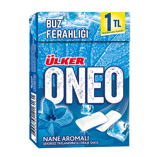 优客冰爽薄荷味口香糖 27g