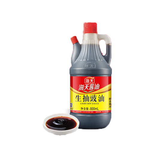 海天生抽豉油三级酱油800ml 商品图0