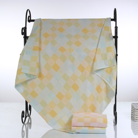 爱婴情浓彩格纱布浴巾AF024#70*140