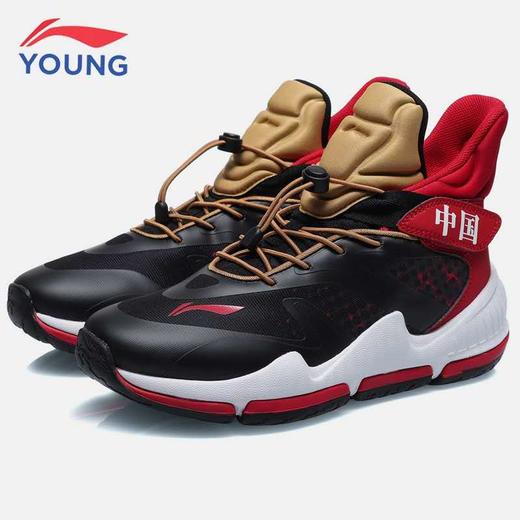 小李宁 男童篮球鞋 货号，YKBQ036-1-9 商品图1