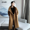【商场同款】念奴娇长款显瘦H版型羊毛大衣外套驼色DN9C607 商品缩略图0