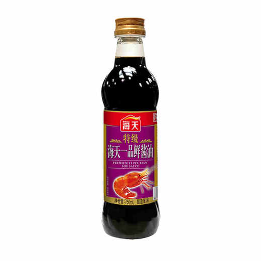 海天特级一品鲜酱油750ml 商品图0