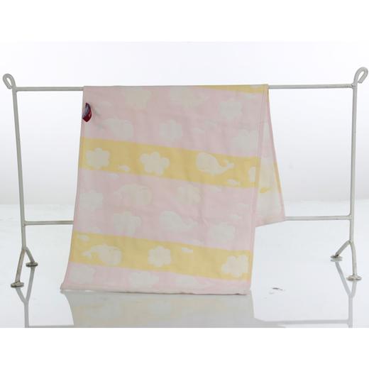 爱婴情浓鲸鱼纱布毛巾AF032#34*75 商品图0