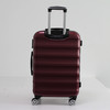 银座经典纯色静音万向轮加厚耐摔旅行箱拉链箱A-8887 商品缩略图5