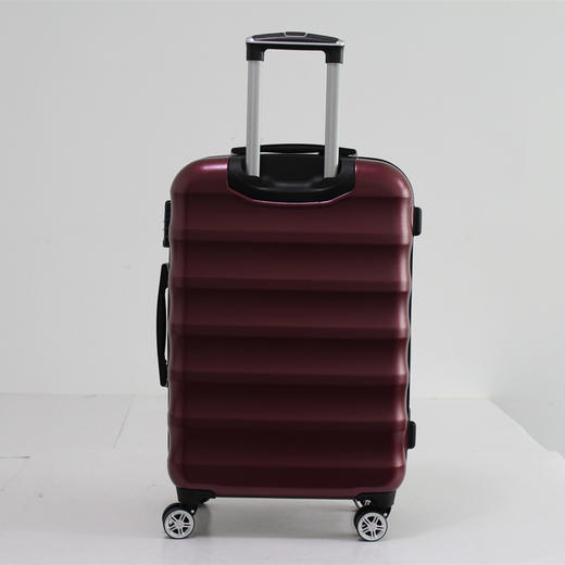 银座经典纯色静音万向轮加厚耐摔旅行箱拉链箱A-8887 商品图5